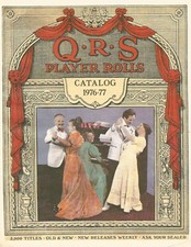 Q R S QRS Player Piano Roll 1976 Edition 3000 Titles picture