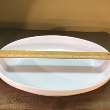 Ironstone Cooking/serving platter HUGE 16.5”x11”x3” Made In France excel. Cond. picture