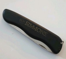 Victorinox Alpineer Swiss Army Knife Simmons Logo Dealer Promo - Black Free ShpN picture