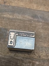 PB18- Antique Starrett No. 60 Machinist Square wood priniting block picture