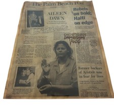 Aileen Wuornos Dawn Botkins Newspaper Headline The Palm Beach Post picture