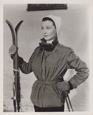 HOLLYWOOD VIVIEN LEIGH CANDID PHOTO DEEP BLUE SEA 1955 PORTRAIT ORIG PHOTO 144 picture