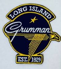 Grumman Embroidered Patch, Vintage Aviation, WWII Aircraft  2.5