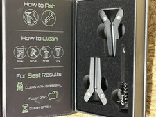 Bowlz V3 Black Magnetic Glass Pipe Bowl Replacement Set w/ Cleaning Brush picture