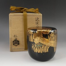 WAJIMANURI Wajima Lacquerware Suzuki Shouei Saku Nami Nuri Hachi Tsu Hashi picture