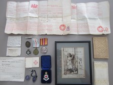William Blake Ricmond, Sketch c1864, & Archive of Julia F Farrer Medal & Badges picture