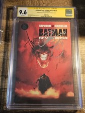 Batman: Last Knight On Earth #1 Jock, Scott Snyder And Greg Capullo Signed... picture