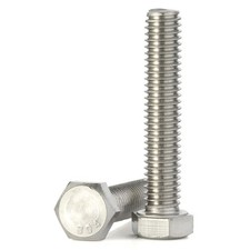 1/4-20 x 2 Hex Head Cap Screws Hexagon Bolts, External Hex Drive, Stainless Stee picture