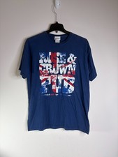 Disney Parks Rose & Crown Pub Epcot World Showcase UK Blue T-Shirt Mens L picture