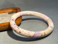 59mm Natural Sugilite-Fluorite Crystal Healing Bangle/healing picture