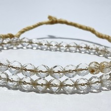 Translucent Faceted Bohemian Trade Beads picture