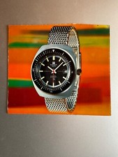 Adhesive Sticker - Tissot Swiss Watch - Vintage 80s Original decal picture