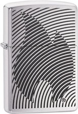 Zippo Illusion Flame Brushed Chrome 29429 picture