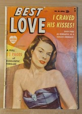 Best Love #36   G 2.0    1950 Timely romance    photo cover picture