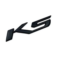 K5 Emblem Badge Slanted Style Fits 2022+ Plastic Letters Overlay in Gloss Black picture