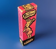 Vintage 1962 Flintstones Stone Age Candy Cigarettes Pack Box - WILMA - Empty picture