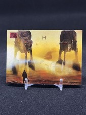 2026 Topps Star Wars Galaxy Chrome Crait Showdown Red LogoFractor /5 picture