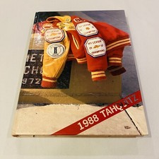 1988 Tahquitz Hemet High School Yearbook Hemet, California Vintage picture