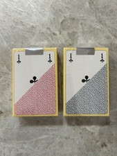 2-Pack Fournier 777 Playing Cards Deck Gold Corners Hologram - Spain RED & Black picture