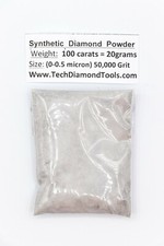 Diamond Micron Powder 50.000 Grit Mesh (0-0.5 Micron) Weight 100 Carat = 20 Gram picture