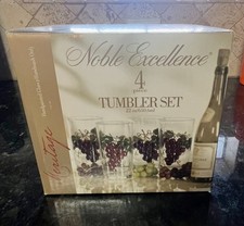 Noble Excellence Meritage Tumbler Glass 22 oz.  Set of 4 picture