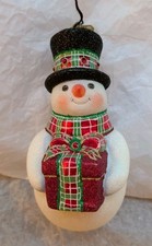 Snowman Ornament By Reed And Barton  picture
