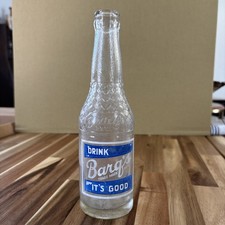 Early vintage BARQ'S Root Beer scarce soda bottle Zelienople, PA It’s Good picture