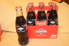 Atlanta Braves 2021 World Champions Coca-Cola Coke 8 ounce glass bottle - new picture