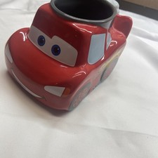 Disney Parks Cars 20th Anniversary Lightning McQueen Sculpted Mug NWT picture