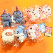 Palworld Plush Set of 7 Depresso Cattiva Chillet Lamball + 2 Promo Cards Japan picture