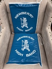 Vintage Newberry High School Band Stadium Seat Cushions Set 2 SC Advertising picture