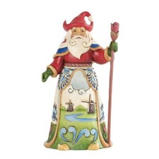 Jim Shore Heartwood Creek Dutch Santa Figurine 4034367 picture