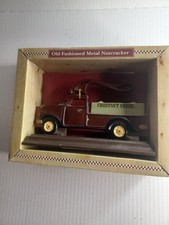 Old Fashioned Metal Nutcracker Chestnut Creek Metal Nutcracker Truck 2005 New picture