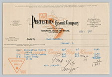 1907 Billhead PERFECTION BISCUIT CO. Fort Wayne, Indiana picture