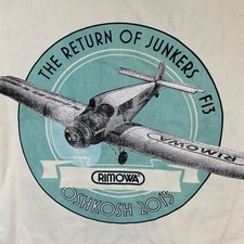 RIMOWA x Junkers F13 Canvas Tote Bag Oshkosh 2015 Aviation Collectible Souvenir picture