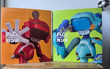 Diamond FLCL Canti Red & Blue Figure Set 2pc Anime & Manga TV Show FLCL picture