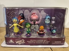 Disney Pixar Inside Out 2 Deluxe Figurine Set - 8* Piece Set (*1 Broken Arm) picture