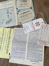 1965 Eastern Steamship Lines Cruise Ephemera Lot – S.S. Ariadne, Evangeli picture