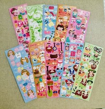 Random Kawaii Sticker Sheet (3 Sheet/order) - Random Selection All Different picture