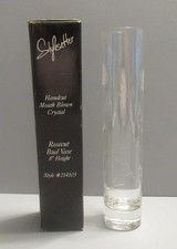 Stylesetter Handcut Mouth Blown Crystal 
