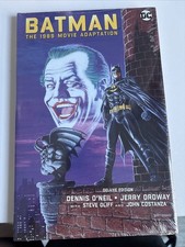 BATMAN The 1989 Movie Adaptation Deluxe Edition Hardcover Brand New Shrinkwrappe picture