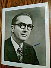 SENATOR JESSE HELMS AUTOGRAPH - SIGNED 8X10 B/W PHOTOGRAPH  picture