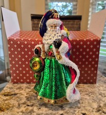 2024 Christopher Radko SANTA'S SPARKLING KEEPSAKE Ornament 1022012 Poland RARE picture