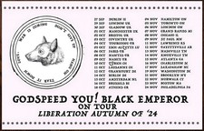 GODSPEED YOU BLACK EMPEROR Fall Tour 2024 POSTER | FRAME & SIZE OPTION picture