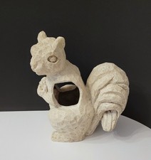 Outdoor Resin Squirrel Planter Figure 11” picture
