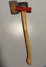 Vintage LL Bean 1-3/4 Freeport Maine Hudson Bay Axe W/ Leather Sheath USA (3) picture