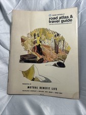 Road Atlas and Travel Guide ~ 1970 ~ Rand McNally ~ USA ~ Canada ~ Mexico picture