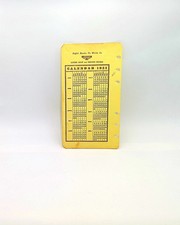 VINTAGE 1950-1951 Calendar picture