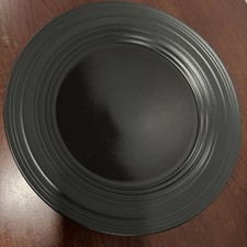Mikasa Swirl Black Dinner Plate 11.25” New picture
