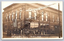 K65/ Dixon Illinois RPPC Postcard c1910 Ferguson Hardware Store Majestic Day 294 picture